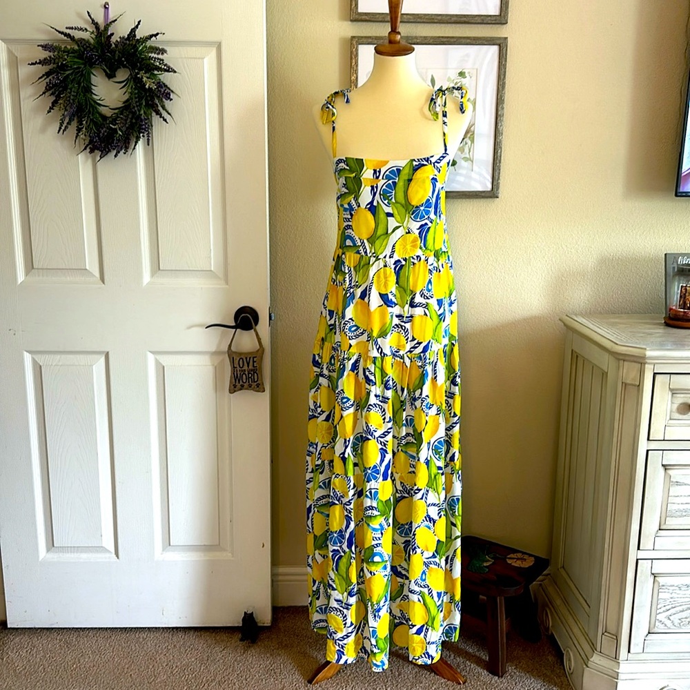 Kenny Flowers Resort Dress (The Positano) Size L - Brand New